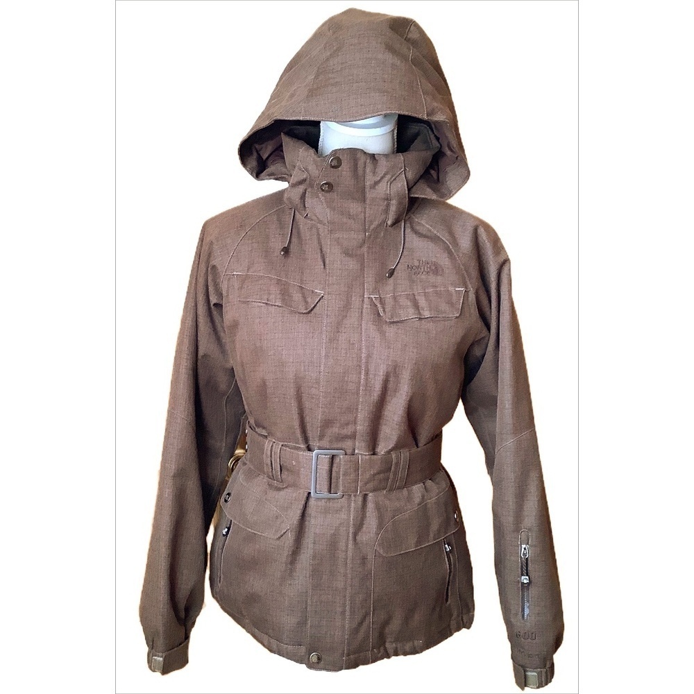 THE NORTH FACE HyVent 600 Belted Puffer Coat Size S